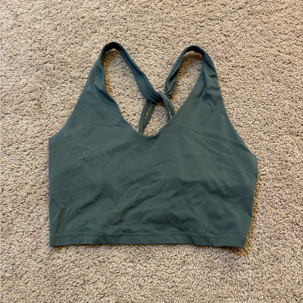 Green Aerie Sports Bra/Tank